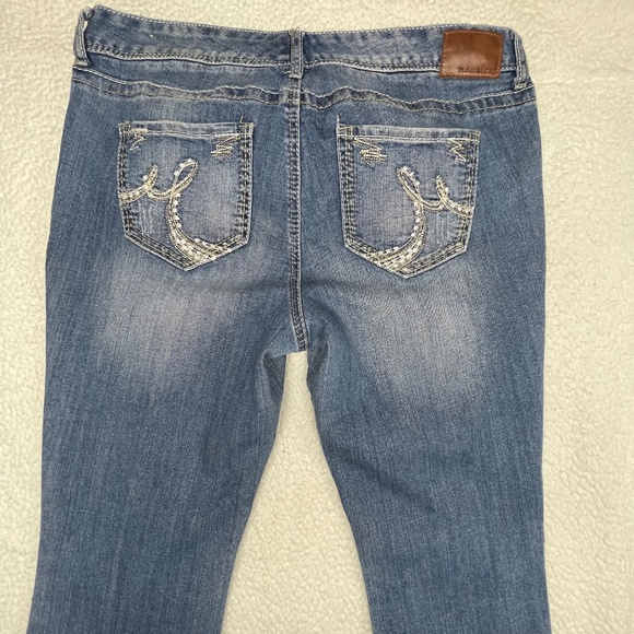 Women’s 16 Long Maurice’s Denim Blue Jeans - Picture 4 of 14
